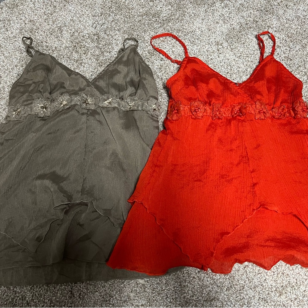 Lot of 2: H&M dressy empire tank size 4 - Picture 10 of 10